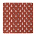thumbnail image 1 of Red Christmas Tree Pattern Square Fitted Tablecloth with Elastic Edge,Square Table Cover,Washable Elastic Table Cover for Home Kitchen Party Decor 34"x34", 1 of 6