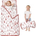 thumbnail image 1 of Red Christmas Tree Pattern Toddler Nap Mats for Kids Preschool,50"x20" Sleeping Mat Bag or Kids,Toddler Sleeping Bag,Toddler Nap Mat or Daycare, 1 of 6