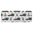 thumbnail image 1 of Red Christmas Truck and Tree Pattern Kitchen Rug Mat,Kitchen Runner Rugs Non Skid Washable,Decorative Kitchen Floor Mats for Kitchen,Sink,Laundry,17"x47.2", 1 of 7
