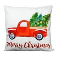 thumbnail image 1 of Red Christmas Truck with Trees | Pillow Cover | Red Truck | Christmas Decor | Throw Pillow | Home Decor | Rustic Christmas Decor | Mom Gift, 1 of 6