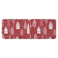 thumbnail image 1 of Red Christmas Village Pattern Kitchen Rug Mat,Kitchen Runner Rugs Non Skid Washable,Decorative Kitchen Floor Mats for Kitchen,Sink,Laundry,17"x47.2", 1 of 7