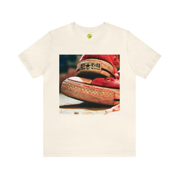 Red Chuck Taylors Zoomed In Short Sleeve T-Shirt