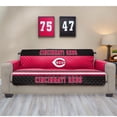 thumbnail image 1 of Red Cincinnati Reds Sofa Protector, 1 of 7