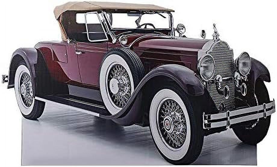Red Classic Car LifeSize Cutout 1920S Event Decoration