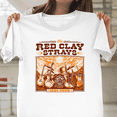 thumbnail image 1 of Red Clay Strays 2024 Concert Tour Southern Country Rock Unisex T-Shirt, up to size 3XL., 1 of 2