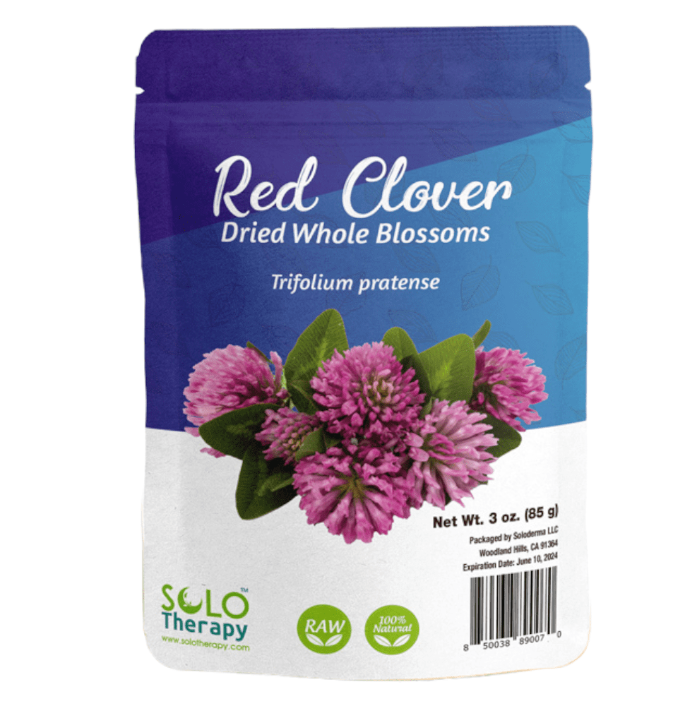 Dried Red Clover Blossoms - 3 Oz Resealable Bag, Whole Flowers For Tea & Rituals From Bulgaria