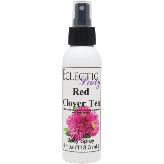 Red Clover Tea Body Spray, Eclectic Lady, Hydrating Mist, Unisex, 2 oz