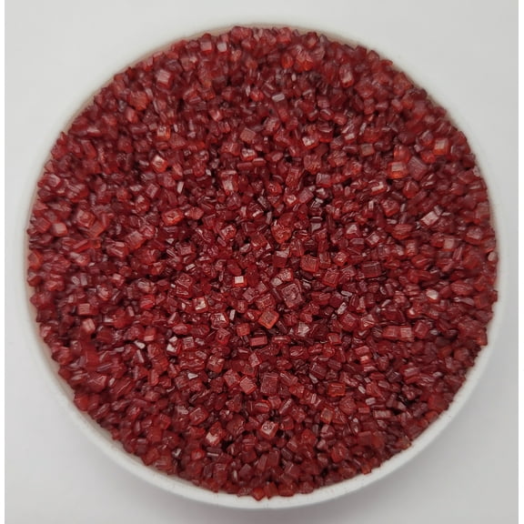Red Coarse Sanding Sugar Edible Party Sprinkles 4oz