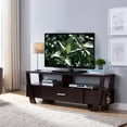 thumbnail image 1 of Red Cocoa Stylish Curved Legs TV Stand with Drawers, 1 of 4