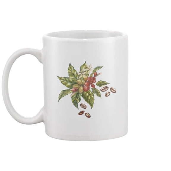 Red Coffee Arabica Beans Mug -Image by Shutterstock