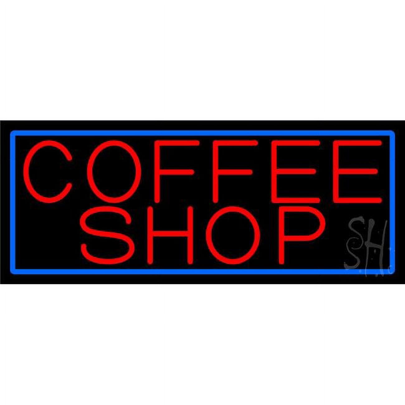 Red Coffee Shop Neon Sign, 13 x 32 x 3 in. - Walmart.com