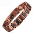 thumbnail image 1 of Red Copper Magnet Energy Bracelet Retro Copper, 1 of 2