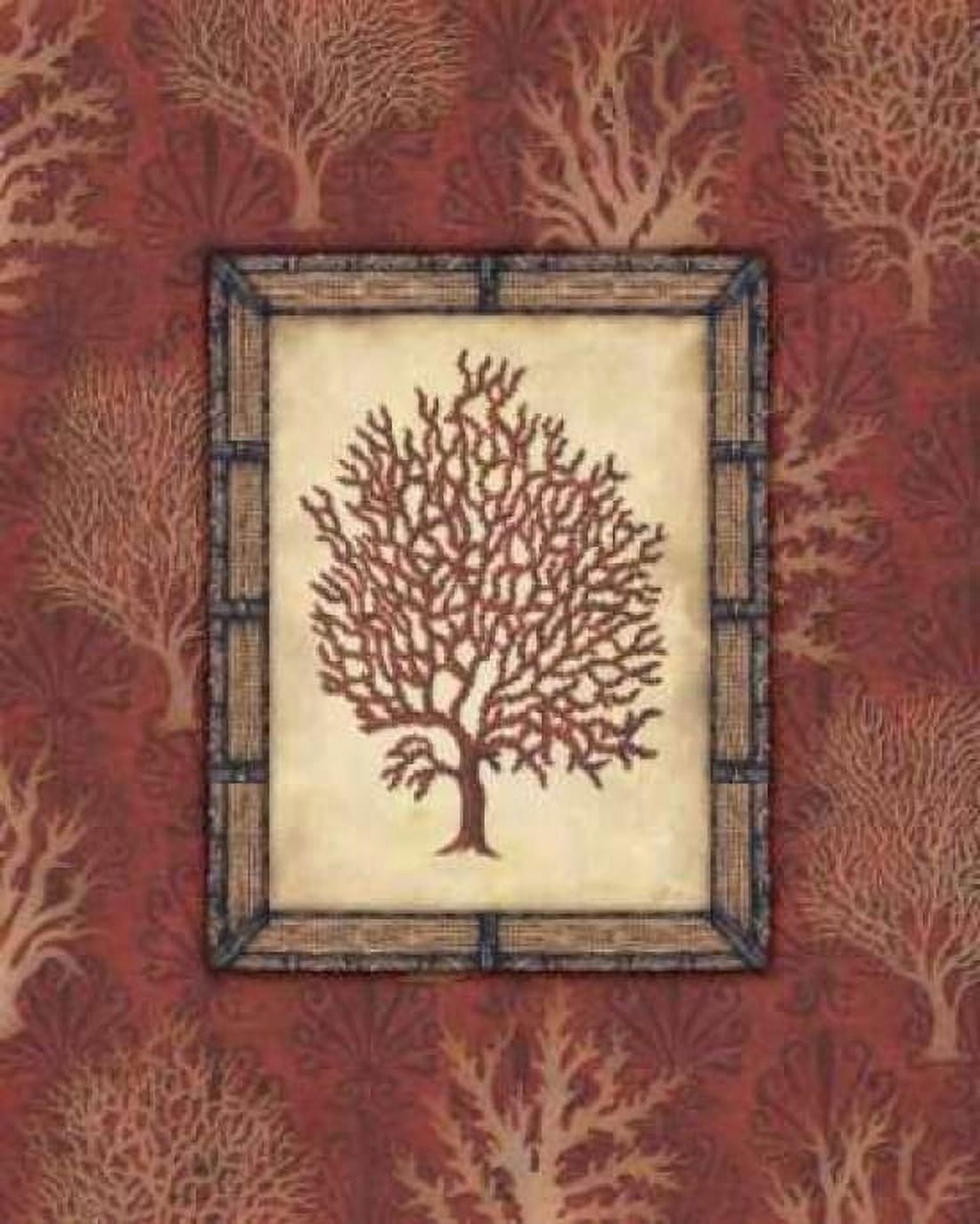 Red Coral IV Canvas Art - Charlene Audrey (20 x 24)