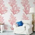 thumbnail image 1 of Red Coral Wallpaper, 1 of 6