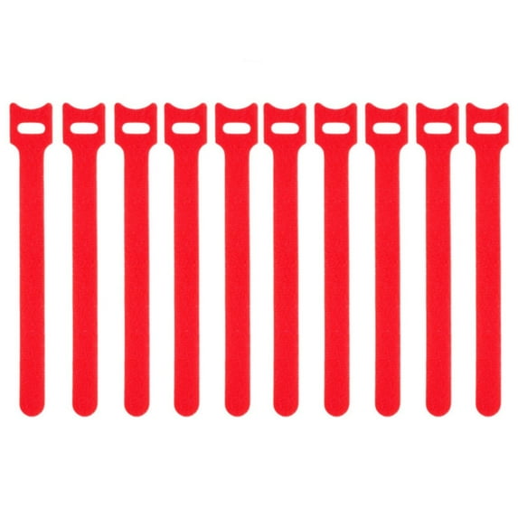 Red Cord Organization Straps,Reusable Cable Ties,Adjustable Cord Straps,Wire Organizer Cord Wrap,Velcro Straps,Cable Organizer,Cord Ties,Wire Management For Organizing Home,Office And Data Centers