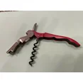 thumbnail image 1 of Red Corkscrew Doubled Hinged Waiters Wine Key Bottle Opener With Foil Cutter, 1 of 4