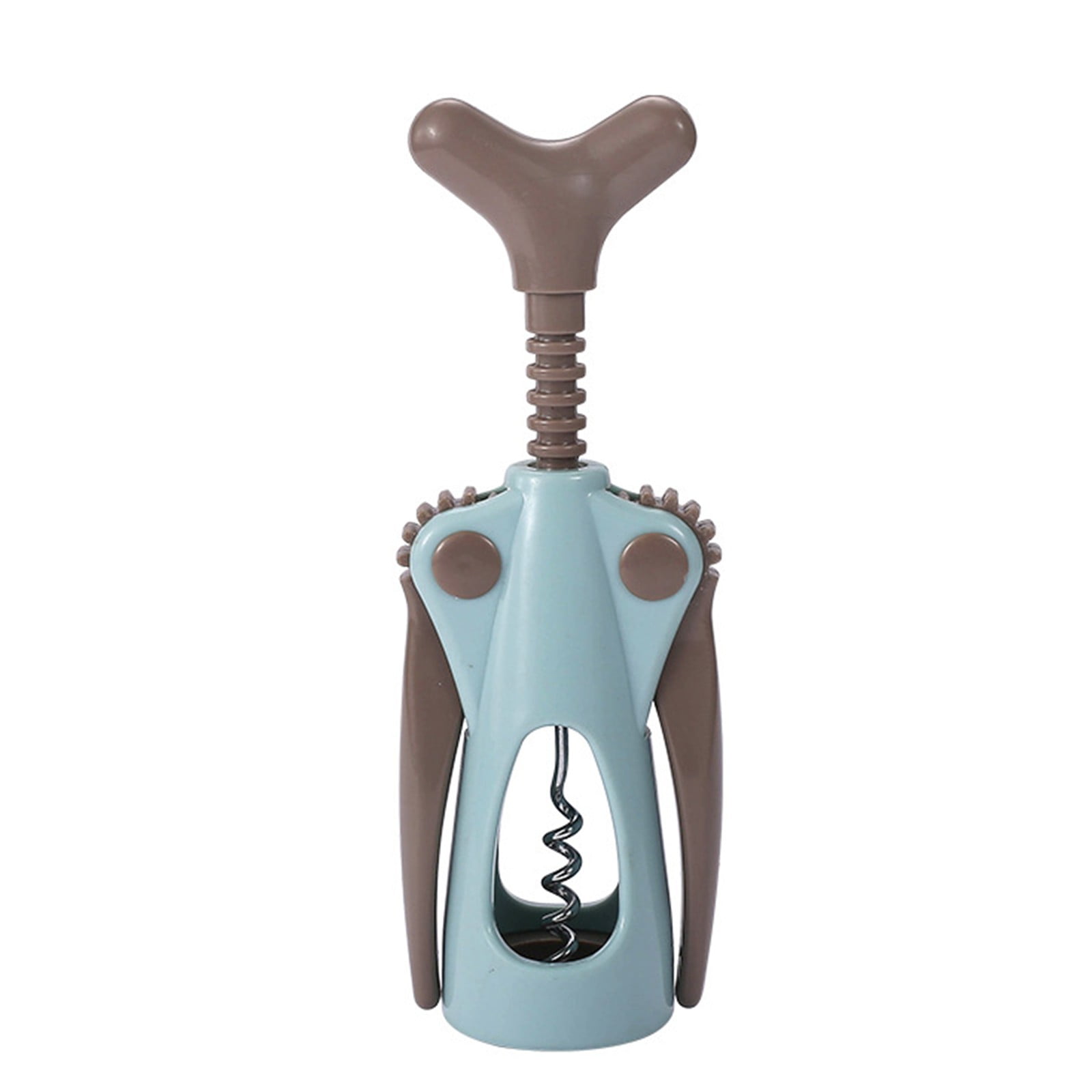 Red Corkscrew Drill Extractor Grape Sparkling Opener Small Tool