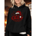 thumbnail image 1 of Red Cotton Hooded long-sleeved Family Christmas Making Memories Graphic Tee T Shirt Top black S-2XL, 1 of 7