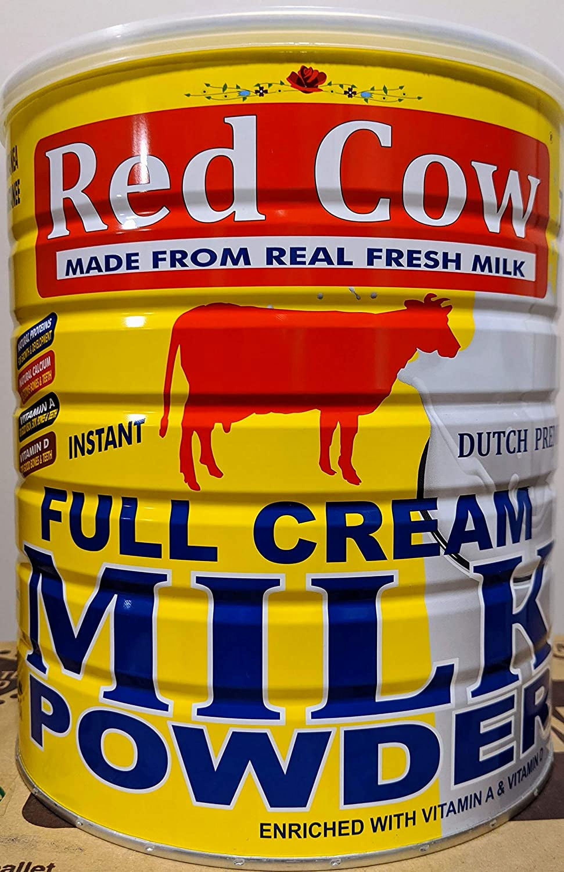 Red Cow Full Cream Milk Powder 2.5 Kg (5.5lb), Made From Real Fresh