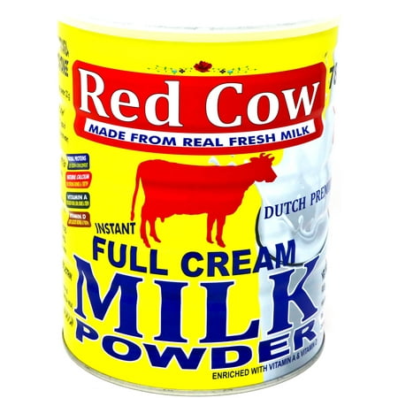 Red Cow Milk Powder 900g (2lb), Full Cream Milk Powder, Made from Fresh Milk, Product of Netherlands
