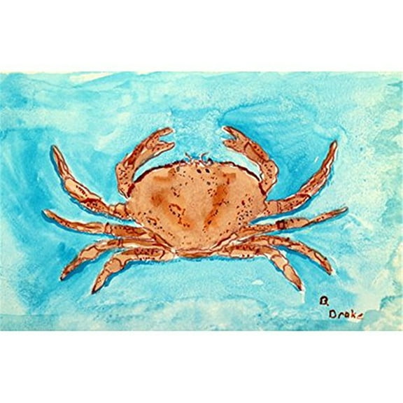 Red Crab Door Mat 30x50