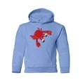 thumbnail image 1 of Red Crab Hoodie Juniors - Youth Hoodie, Medium, 1 of 4