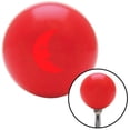thumbnail image 1 of Red Crescent Moon Smiling Red Shift Knob with M16 x 1.5 Insert Shifter Auto Manual, 1 of 1