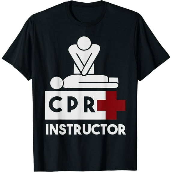 Red Cross CPR Instructor For Men and Women Tshirt