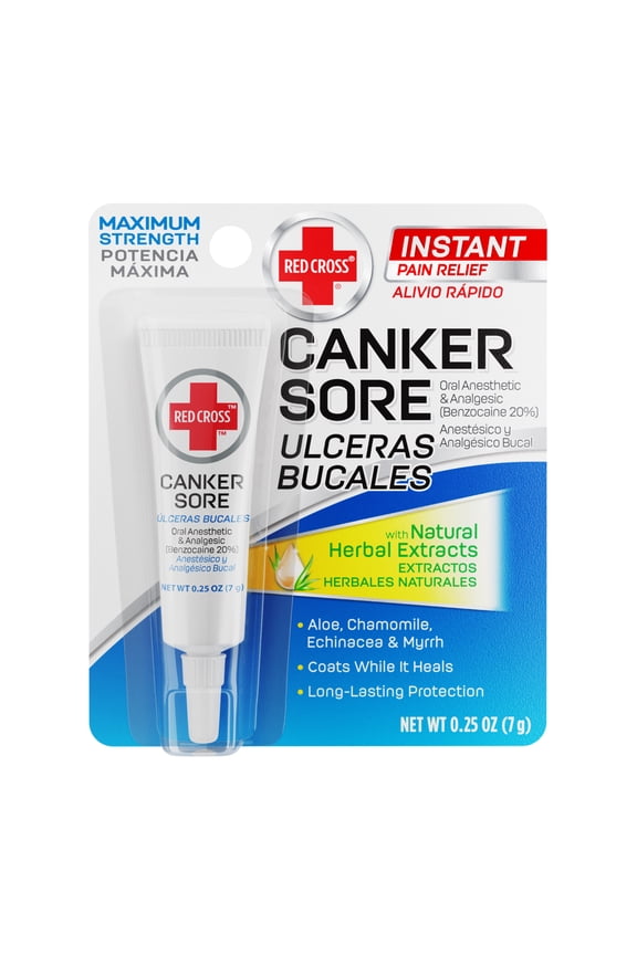 Canker Sore, Instant Pain Relief of Minor Mouth & Gum Irritations, 0.25 fl oz