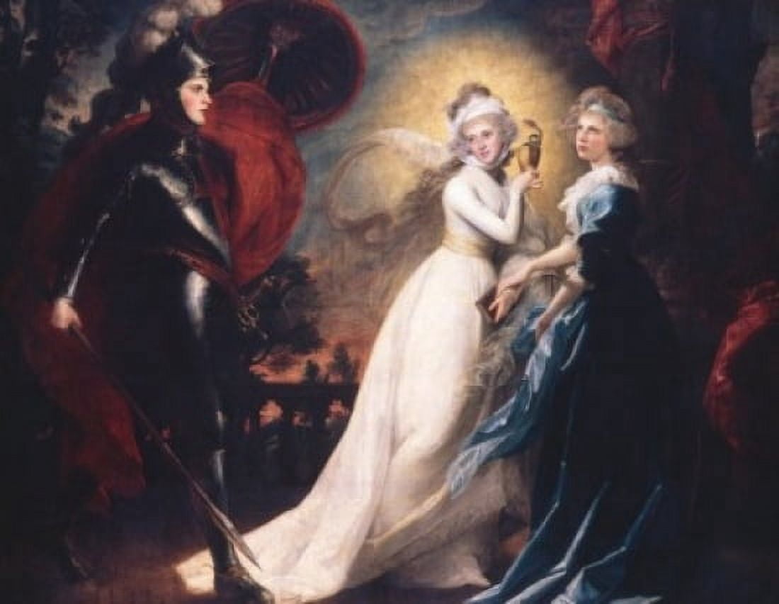 The Red Cross Knight  c 1789  John Singleton Copley (1738-1815American)  National Gallery of Art Washington DC Canvas Art - John Singleton Copley (24 x 36)