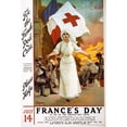 thumbnail image 1 of Red Cross Poster 1915. Nenglish Poster For A Fundraiser To Aid The French Red Cross During World War I. Lithograph, 1 of 3