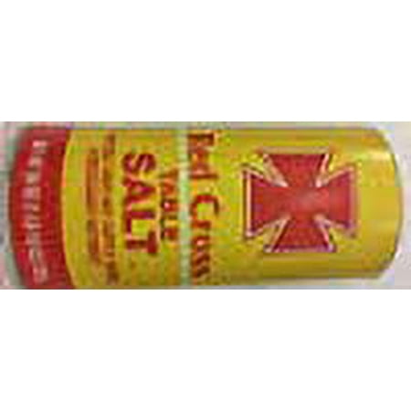 Red Cross Table Salt This Salt Does Not Supply Iodide 26 Oz. Pk Of 3.
