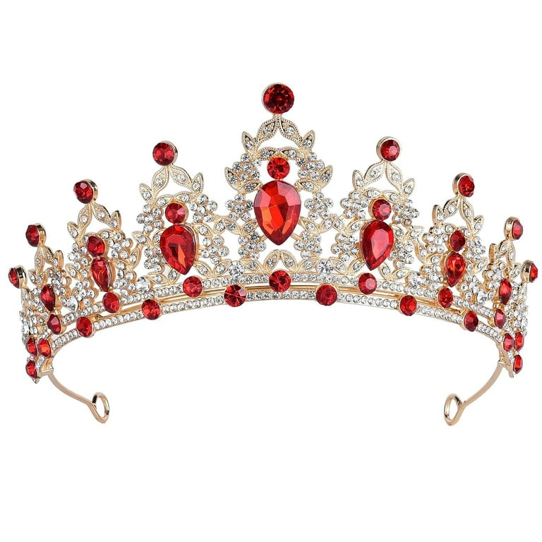 Adjust Black Royal Queen Crown Leaf Princess Tiara Wedding Party Headband Gift