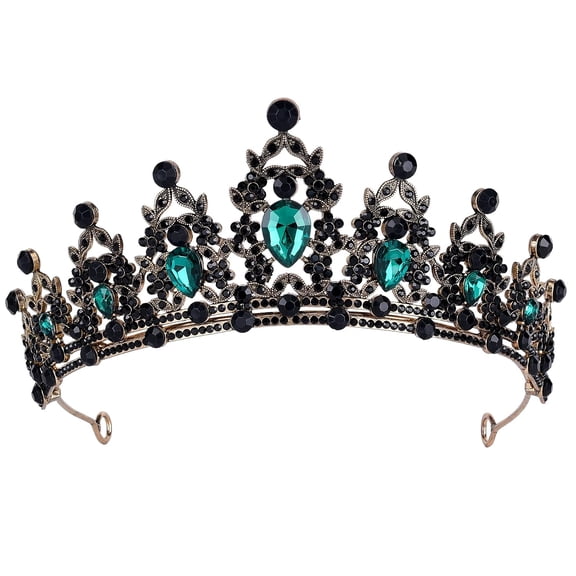 Red Crowns for Women,Red Tiaras for Women,Gold Crown Royal Queen Crown and Tiaras Princess Crown for Women and Girls,Party Halloween Costume Prom Birthday Bridal Wedding Hair Accessories