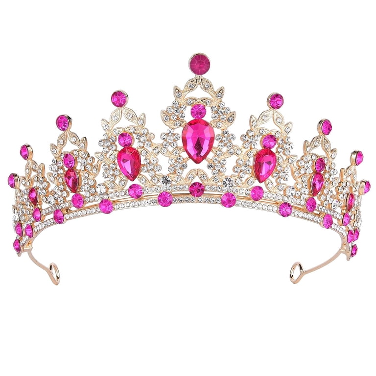 Red Crowns for Women,Red Tiaras for Women,Gold Crown Royal  display picture 2