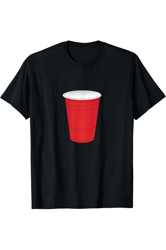 Red Cup Frat Sorority College Beer Pong Party T-Shirt