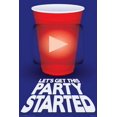 thumbnail image 1 of Red Cup Let's Get This Party Started Poster 241137, 1 of 8