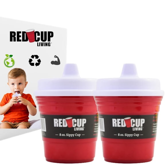 Baby Sippy Cups - Set of 2 for Sippy Buddy, Snack & Drink Cup, Toy Story Sippy Cup 8 oz. Baby Bottles for Babies, Toddler Cups and Kids. BPA Free,