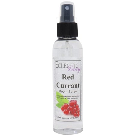 Red Currant Room Spray by Eclectic Lady, 4 Ounces, Fragrant Aromatic Room Mist For Home, Room, Office