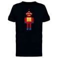 thumbnail image 1 of Red Cute Robot Tee Men's -Image by Shutterstock, 1 of 2