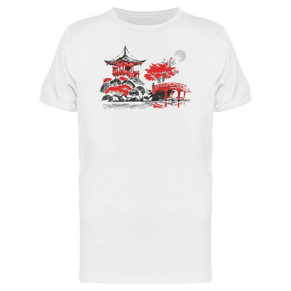 Red Daigoji Temple T-Shirt Men -Image by Shutterstock, Male 4X-Large