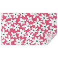 thumbnail image 1 of Red Daisy Flower Green Centers Pattern Rectangle Tablecloth 60"x102",Waterproof Polyester Rectangle Table Cloth, Wipeable Spillproof Polyester Tablecloth for Dining, Camping, Indoor and Outdoor, 1 of 6