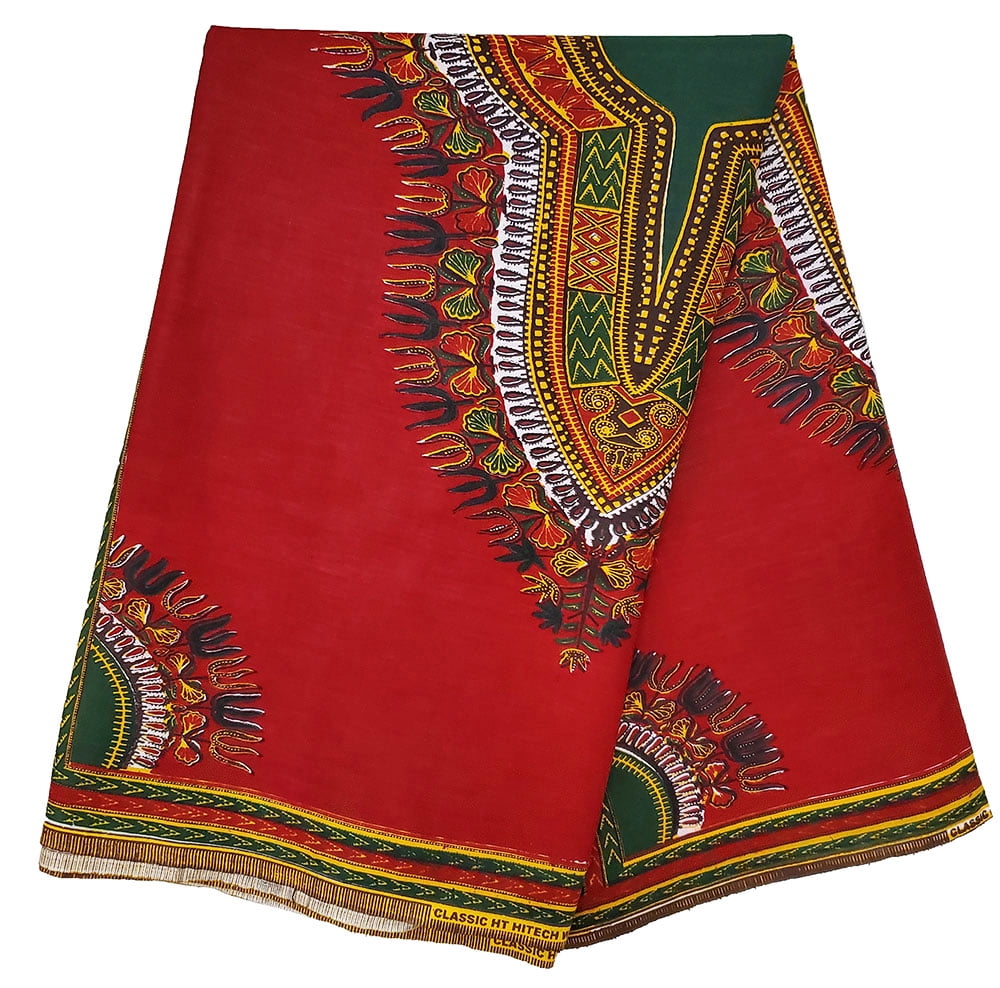 Éléphant Rouge Dashiki Tissu Imprimer Africain Switzerland Ubuy