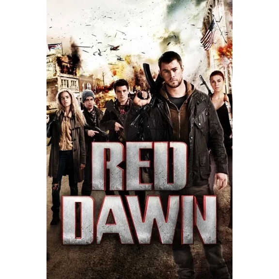 Red Dawn (2012) Poster Home Decor Office Wall Art Living Room Decor Paper Poster Only