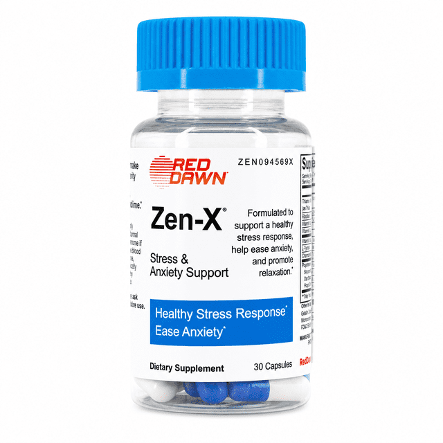 Red Dawn Zen-X Relaxation & Calm Support Supplement, 30 Capsules ...