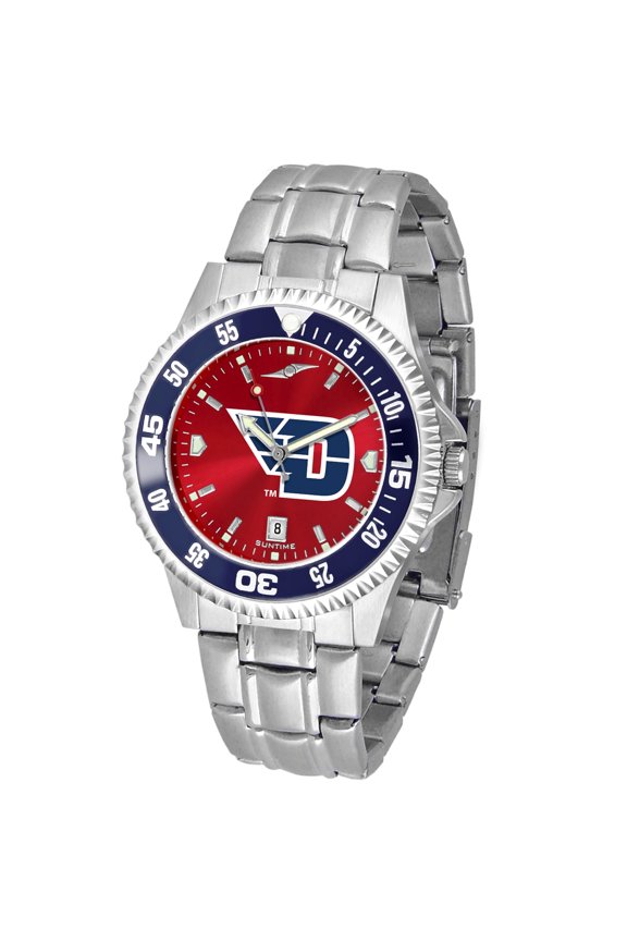 Red Dayton Flyers Competitor Steel AnoChrome Color Bezel Watch