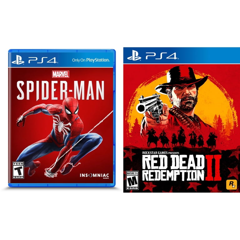 Red Dead Redemption 2 + Marvel's Spiderman - Walmart.com Red Dead Redemption 2 + Marvel's Spiderman - Walmart.com