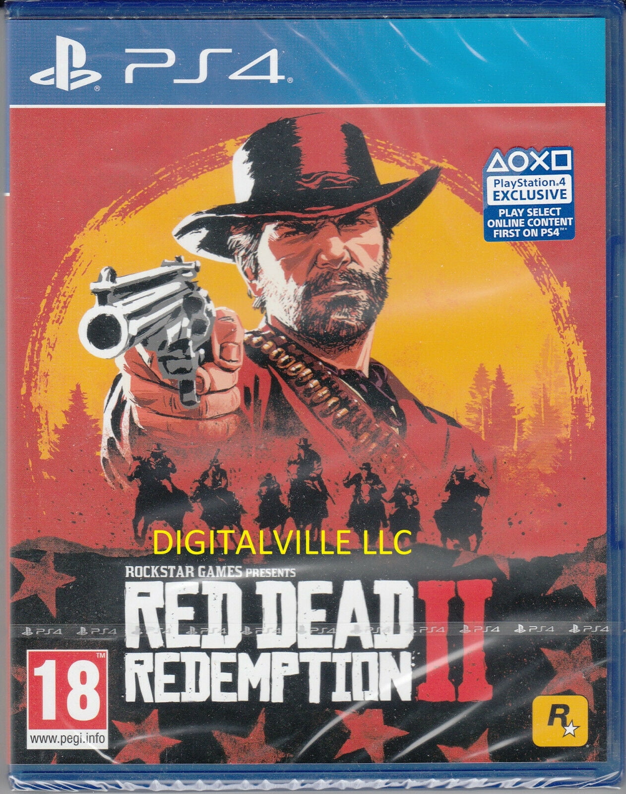 Red Dead Redemption 2 PS4 Brand New Factory Sealed Walmart