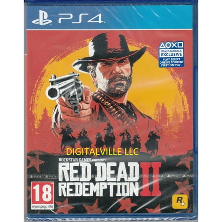 Red Dead Redemption 2 PS4 Brand New Factory Sealed