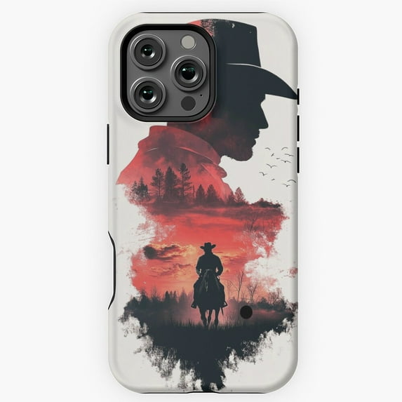 Red Dead Redemption 2 RDR2 Game Logo Phone Case for iPhone 16 15 14 13 12 11 Pro Max